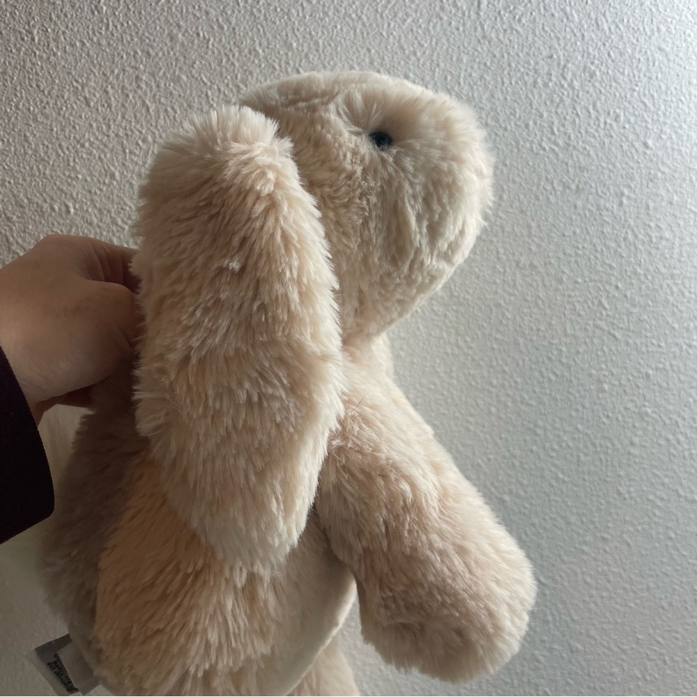 Jellycat I am Smudge Rabbit Bunny 15” Plush Stuffed Animal Light Beige - Picture 6 of 14